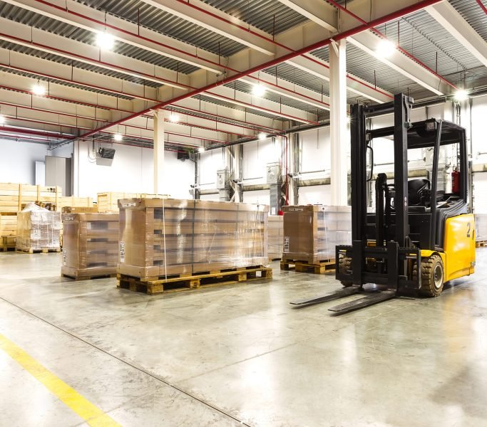 New,Large,Modern,Storehouse,With,Some,Goods